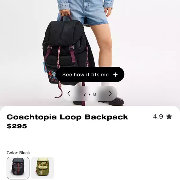 Coachtopia Coach Plush Backpack - Picture 7 of 9